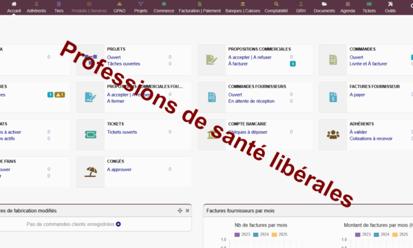 Logiciel professions de santé libérales